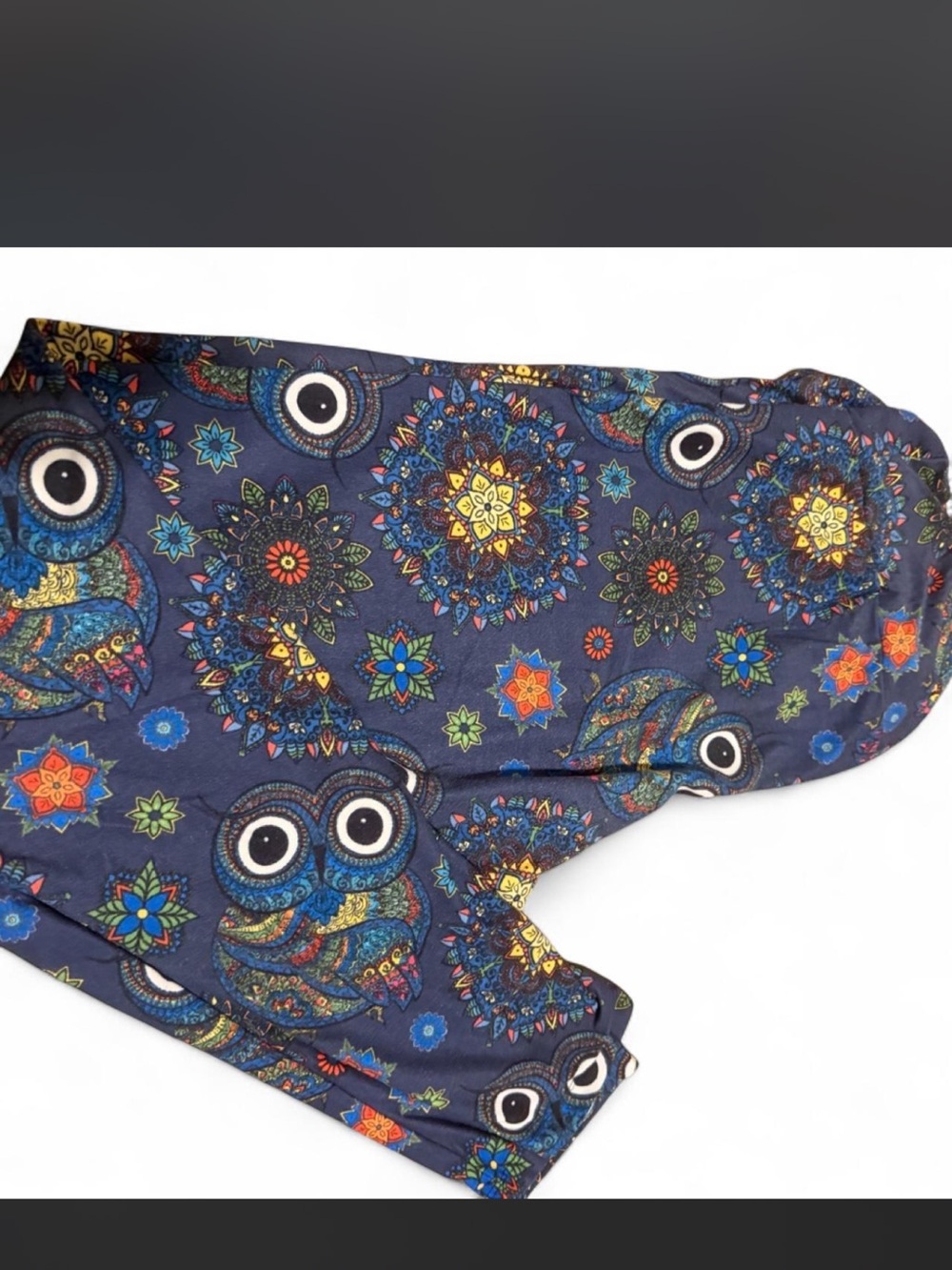 Women’s Navy Owl Print Leggings